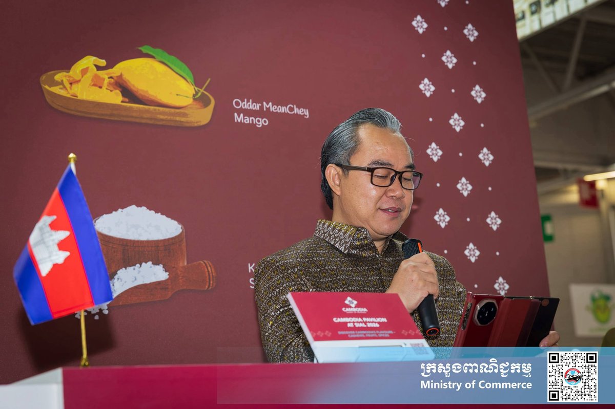 柬埔寨参加巴黎国际食品展 推广国家品牌