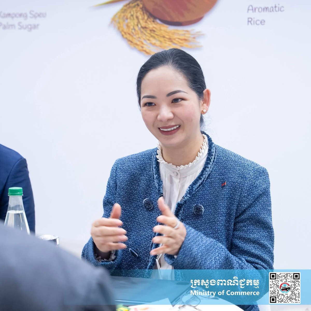 柬埔寨商务部与法国商贸代表会谈 推动双边贸易合作