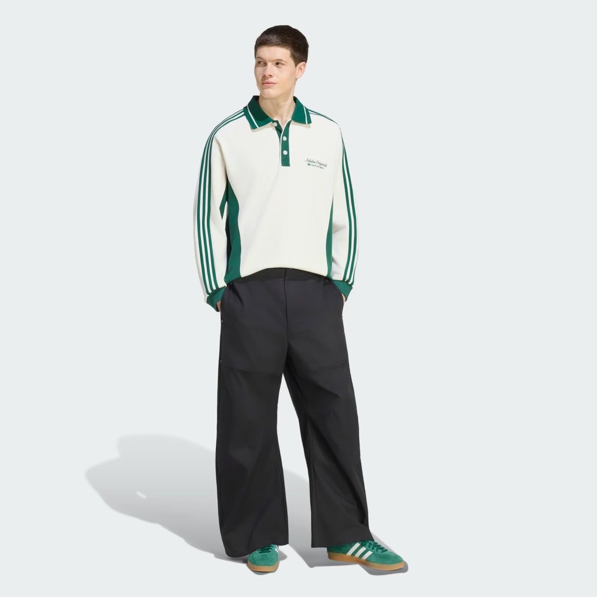 Adidas Originals新款长袖Polo衫上市