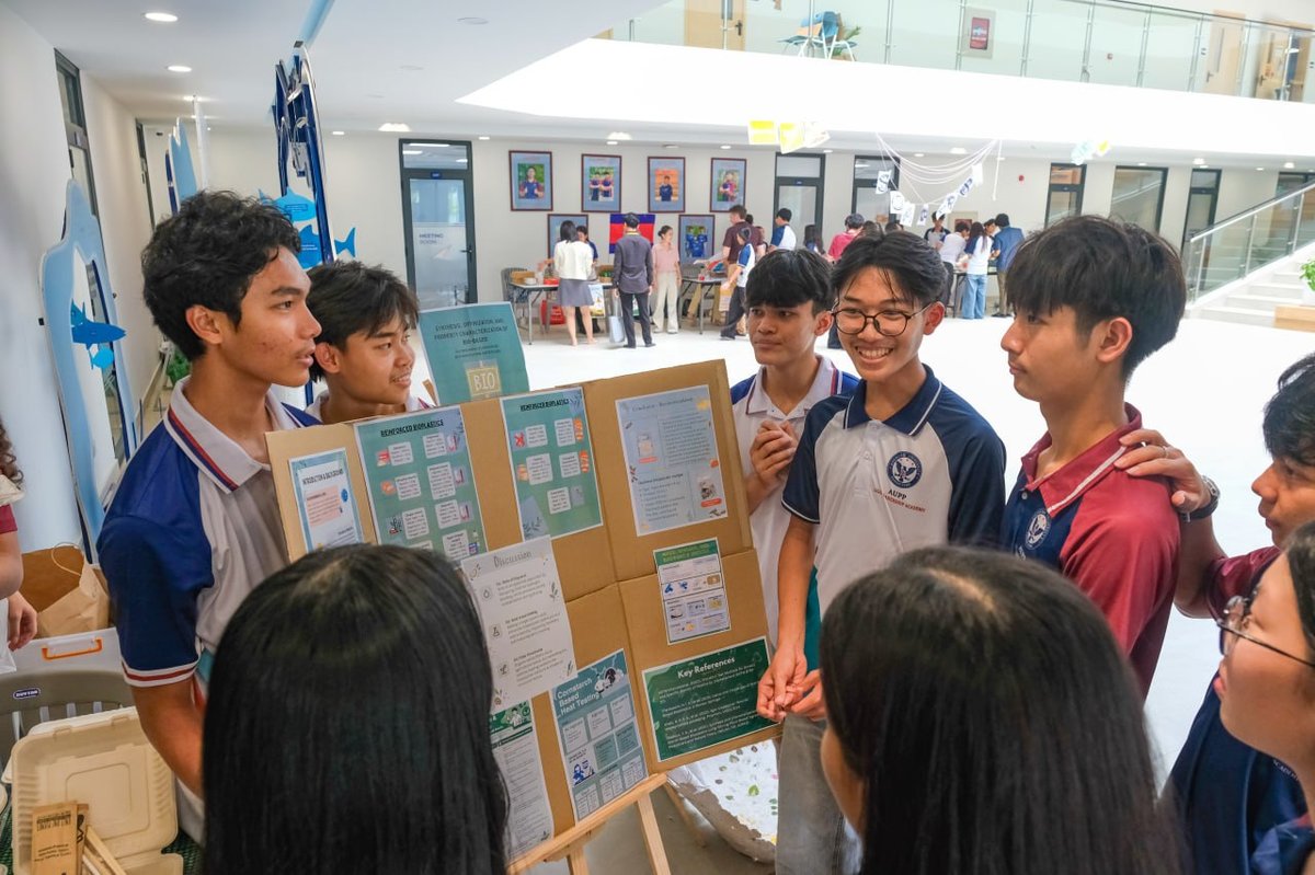 AUPP学生展示商业项目与创新成果