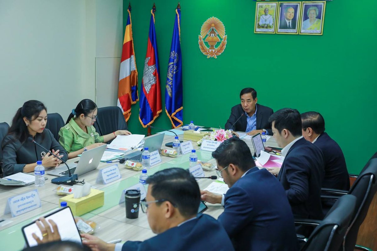 柬埔寨多部门召开技术机构章程草案讨论会