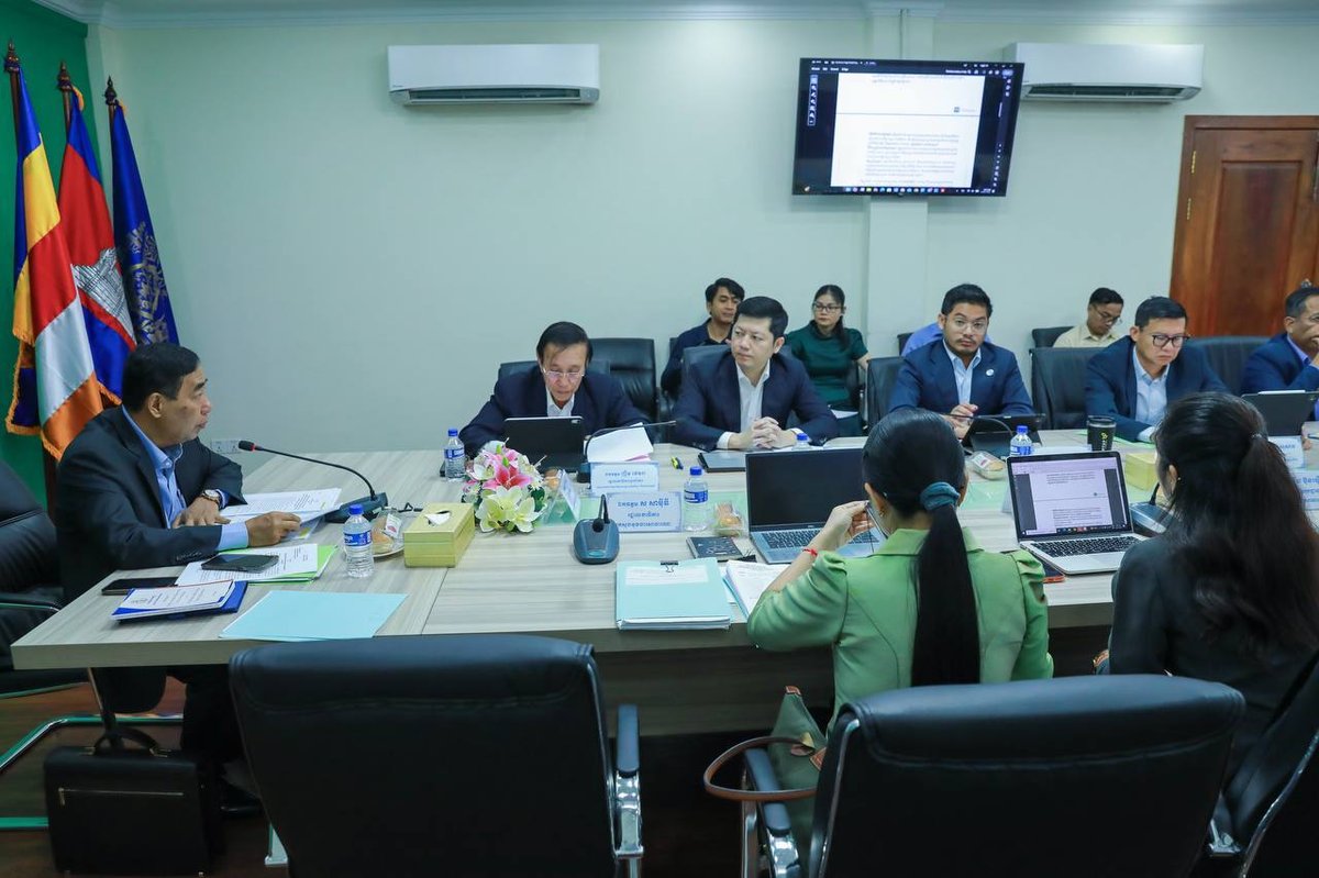 柬埔寨多部门召开技术机构章程草案讨论会