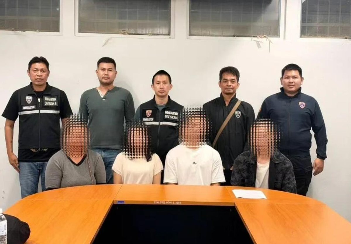 中国男子自柬偷渡泰国被捕 涉案网络遭追查