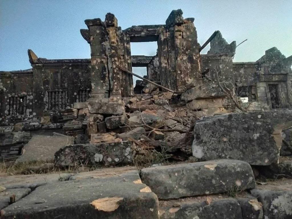 联合国教科文组织评估柏威夏寺受损情况