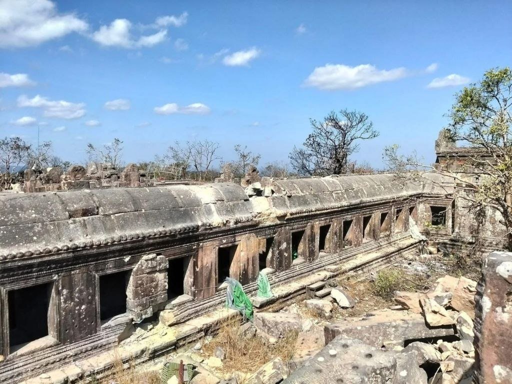 联合国教科文组织评估柏威夏寺受损情况