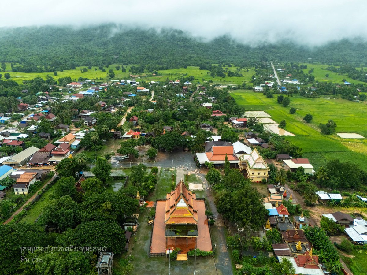 暹粒省Svay Leu地区自然风光展示