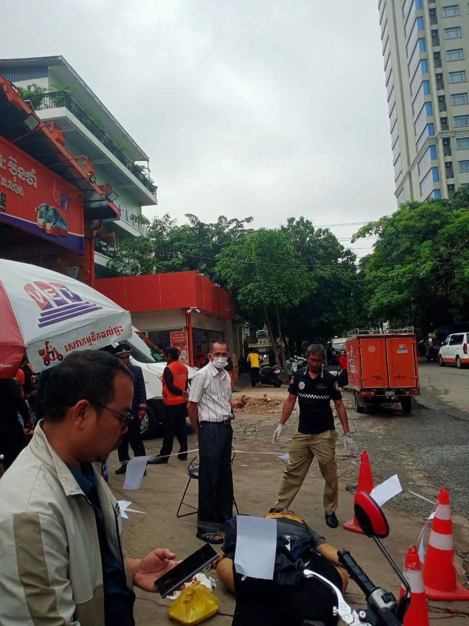 金边隆边区发现一名印尼籍男子死亡