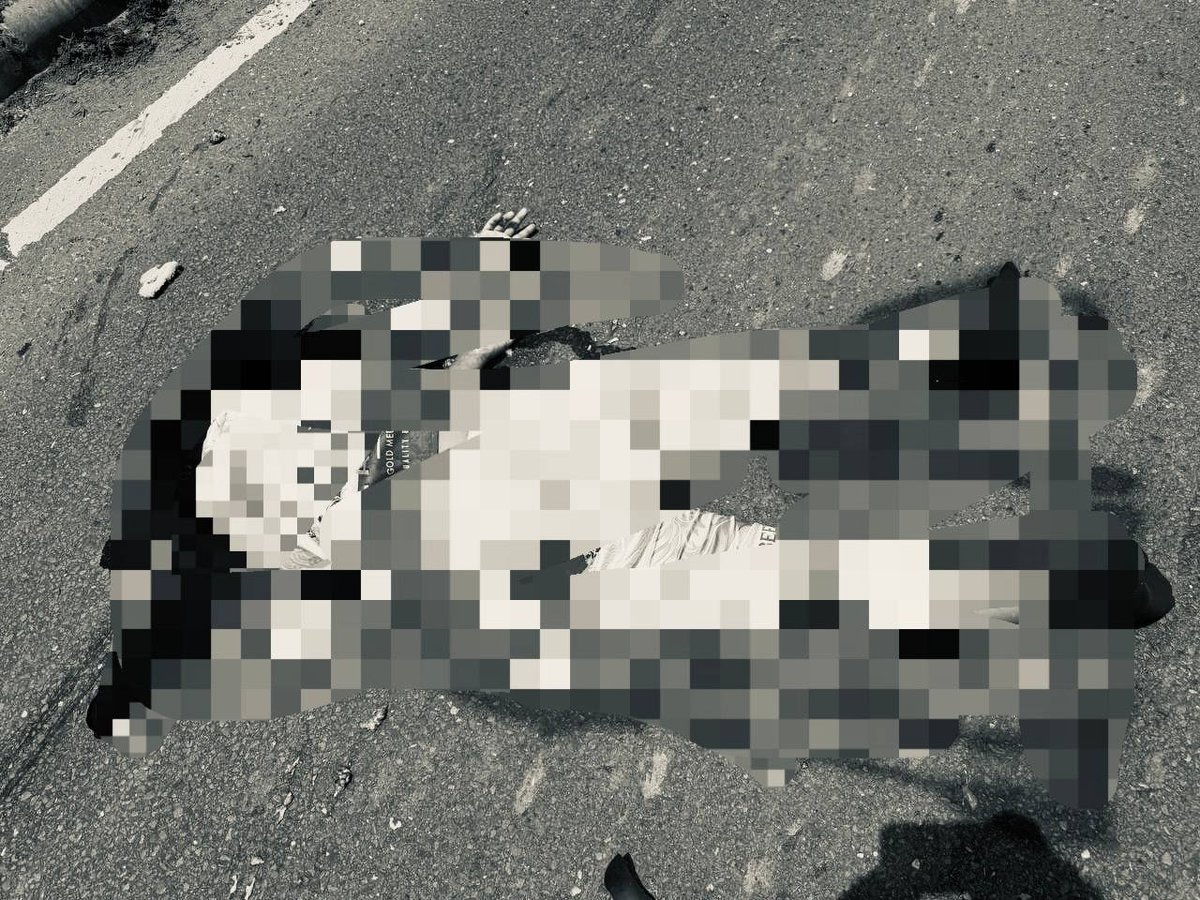 金边铁桥头区发生连环车祸 致1死1伤