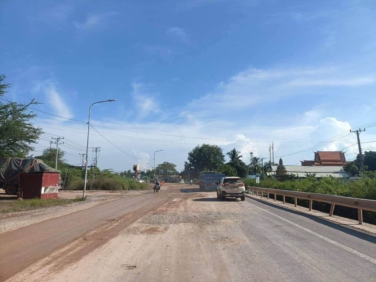 干拉省5号公路部分路段恢复重型车辆通行