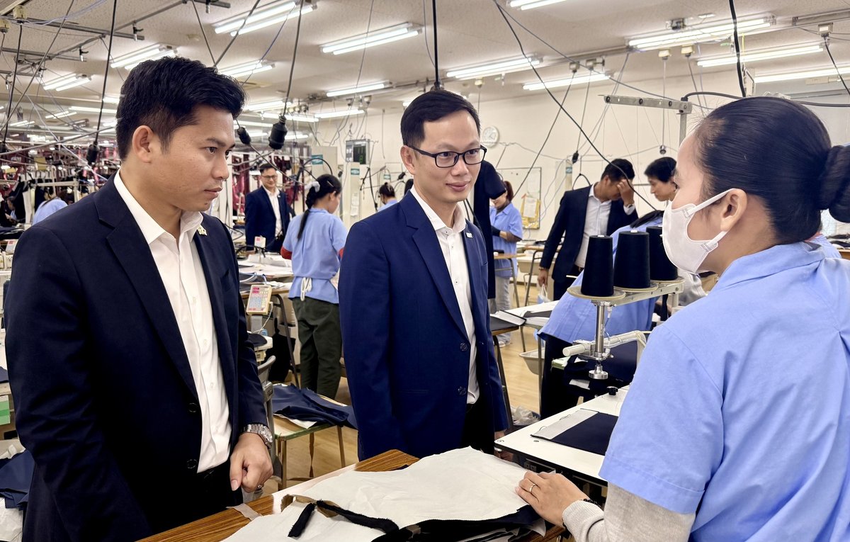 劳工部官员赴日慰问柬籍劳工 关注海外务工权益