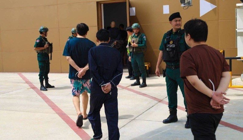 柬埔寨遣返90名涉诈中国公民 严打非法居留工作