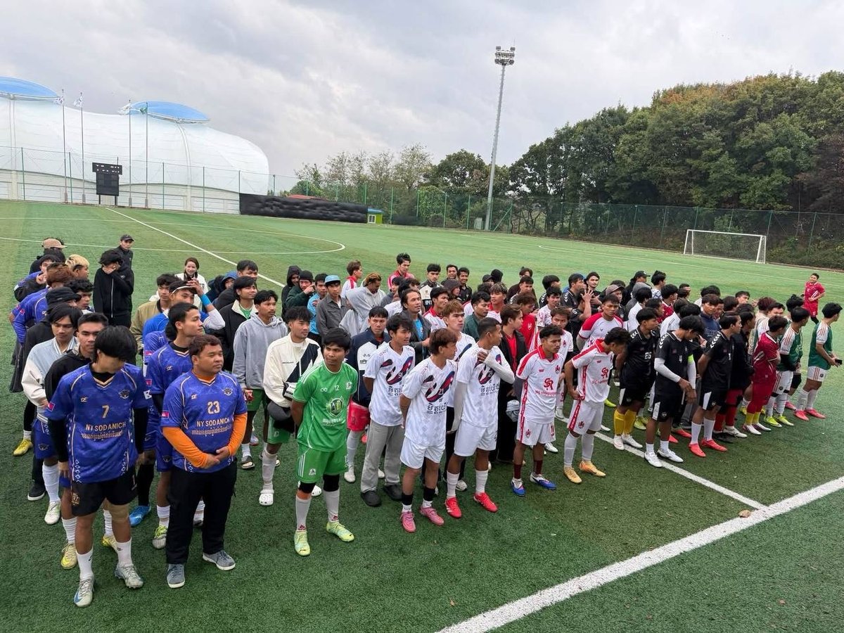 劳工部在韩国举办在韩劳工足球友谊赛