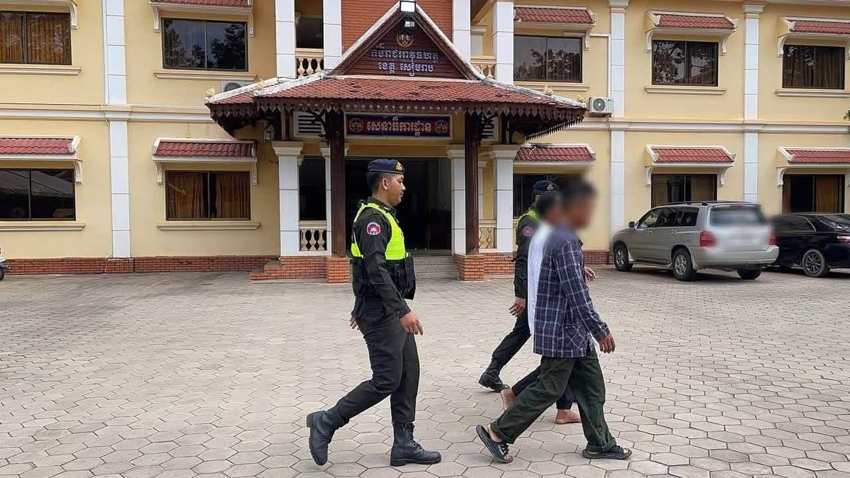 暹粒警方抓获2名假冒军人诈骗嫌犯 提醒民众警惕