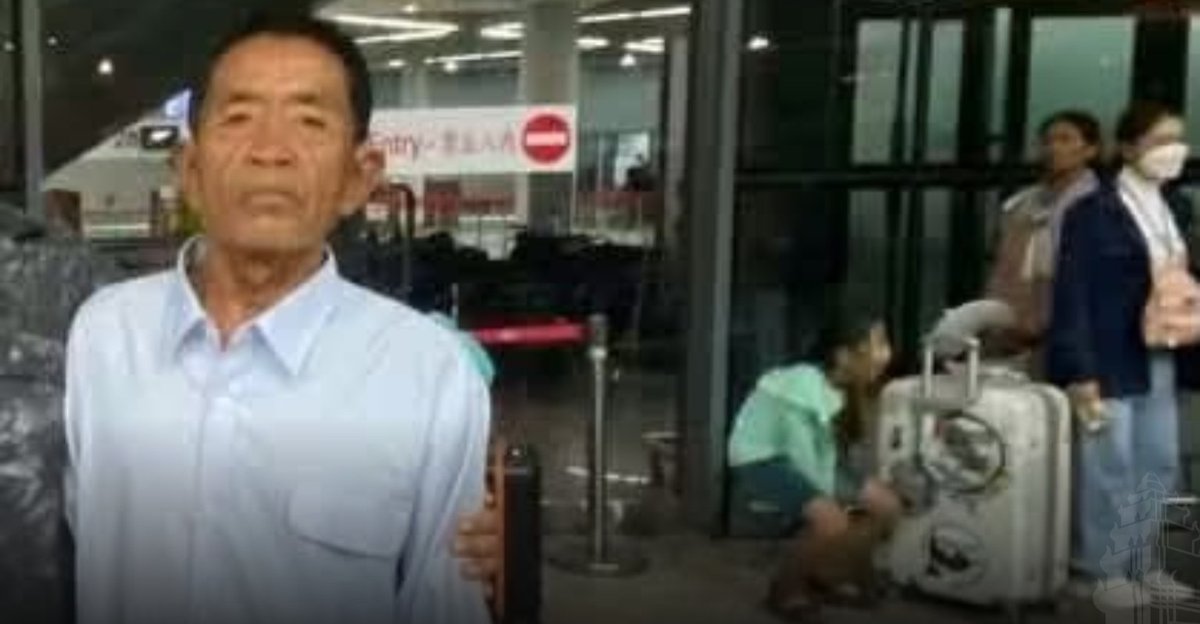 金边走失老人已安全找回并与家人团聚