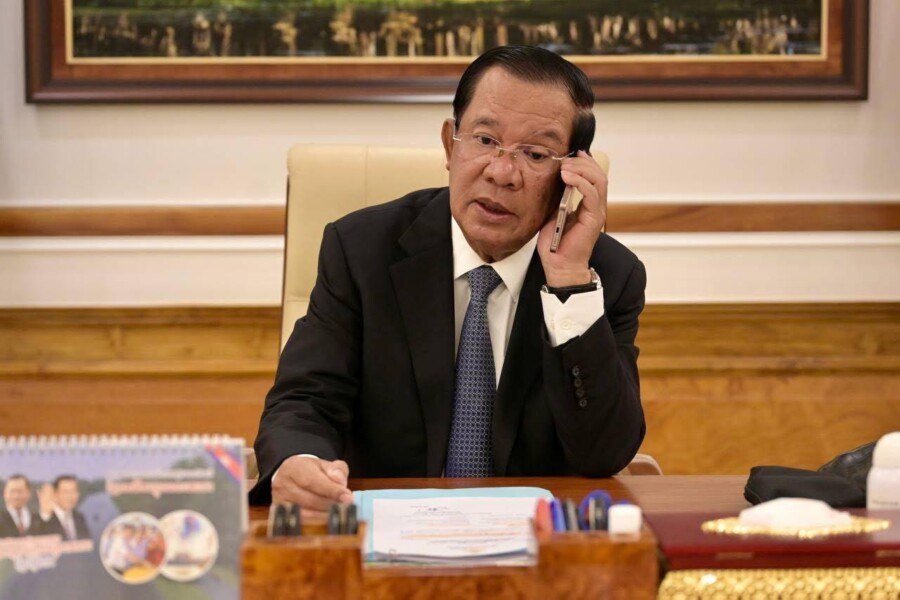 洪森公开反对派录音 揭露其为流亡人员筹款