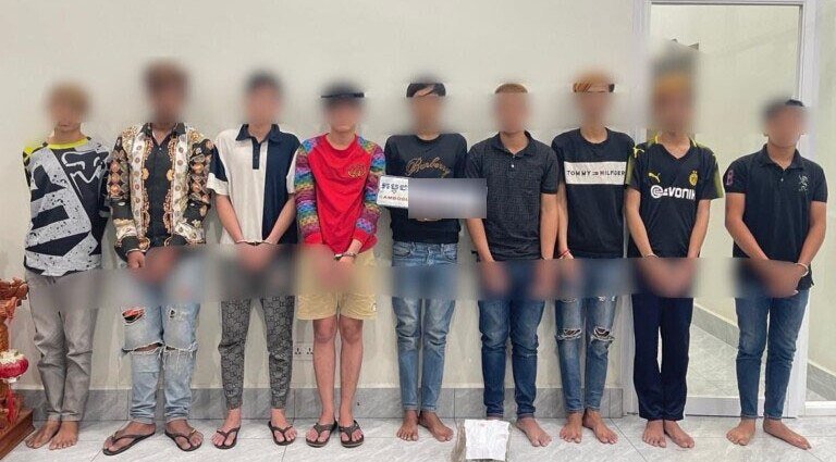 亡人节期间柬埔寨警方严打青少年暴力团伙