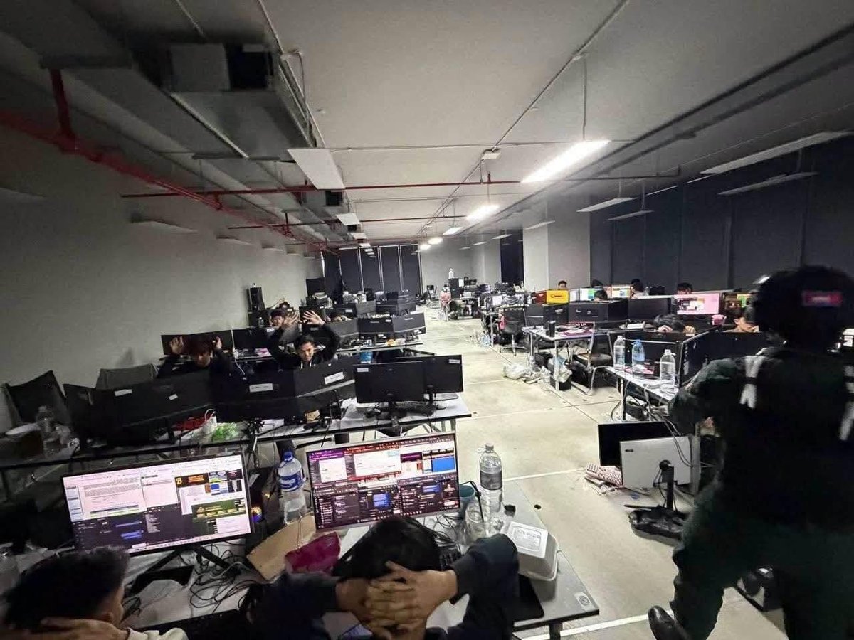 波贝捣毁大型网络诈骗窝点 现场抓获587名涉案人员