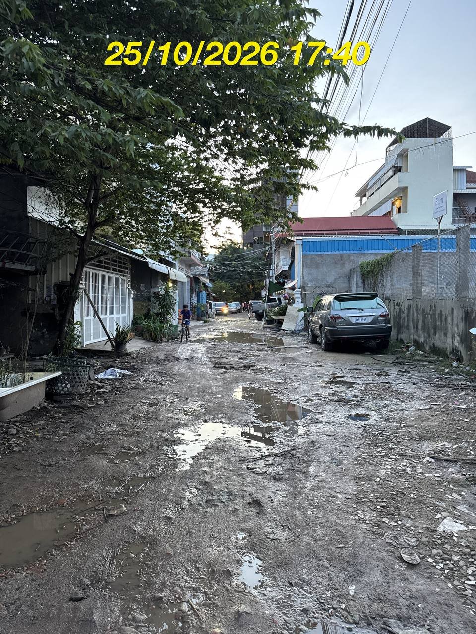 森速区金边新城路段路况恶劣 居民投诉修缮承诺未兑现