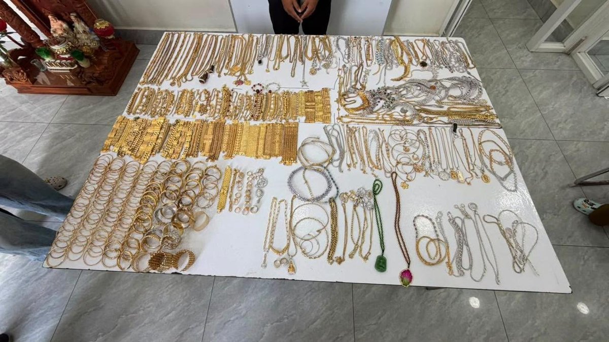 金边隆边区珠宝摊位盗窃案告破 嫌疑人已被捕