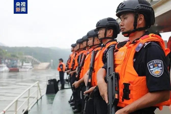 第170次中老缅泰湄公河联合巡逻执法行动启动
