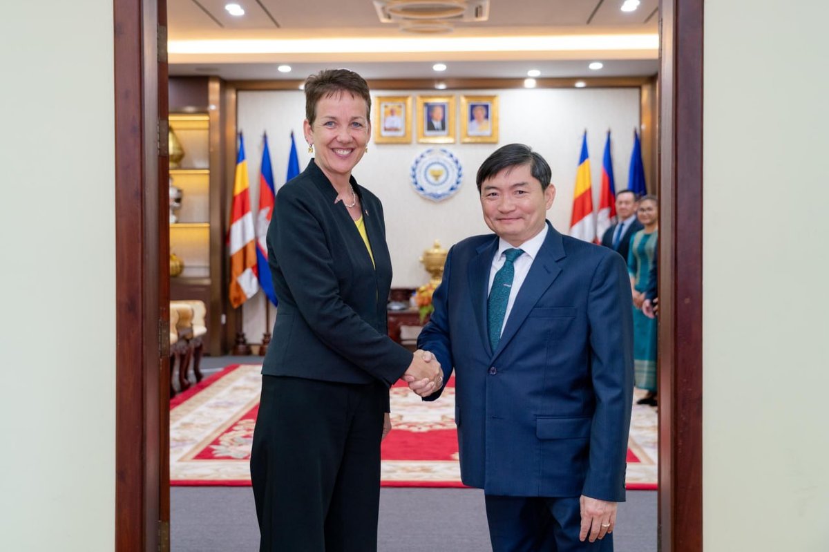 柬德加强劳工及职业培训合作 促进经济发展