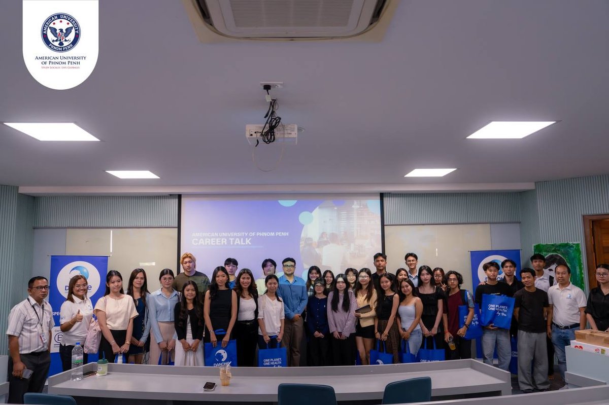 金边美国大学举办市场营销讲座 探讨职业发展前景