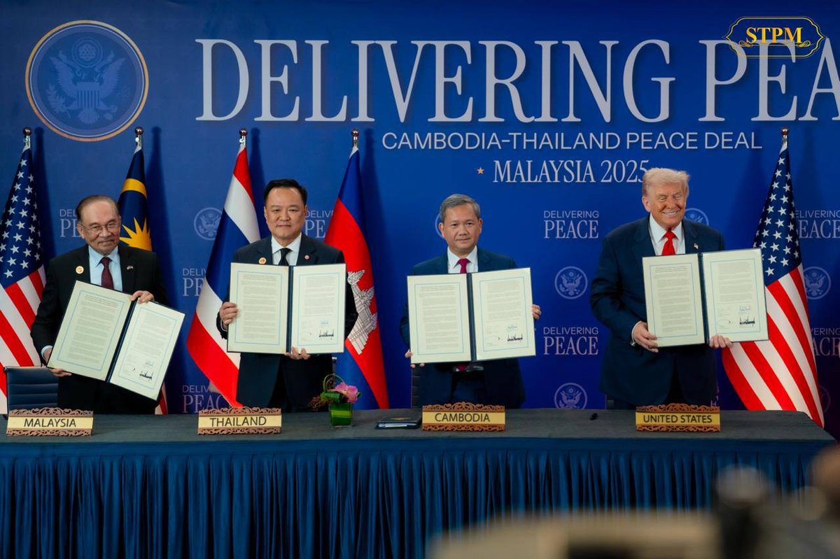美国国务卿重申支持柬泰和平协议 推动区域稳定