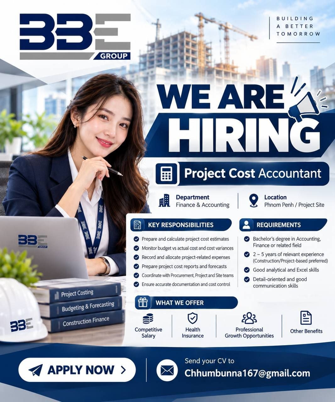 BBE GROUP招聘财务及仓储人员