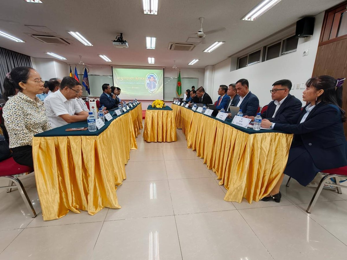 皇家金边大学启动教育质量认证评估