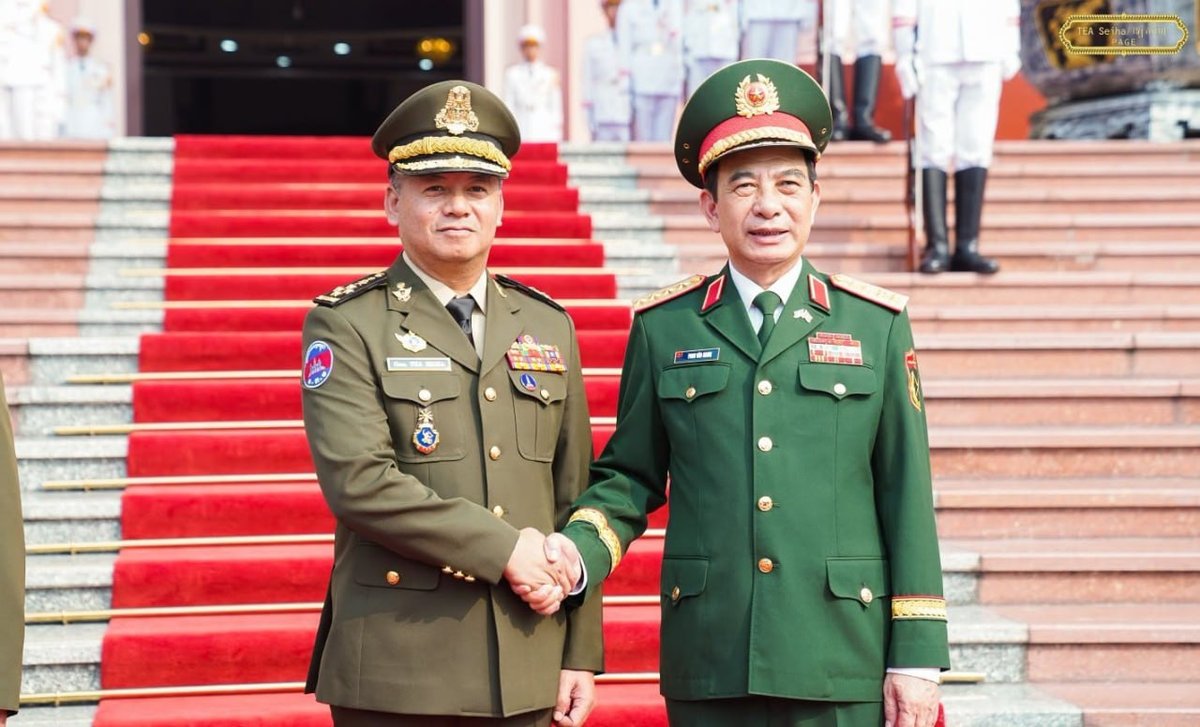 柬越国防部深化合作 签署2027年双边协议