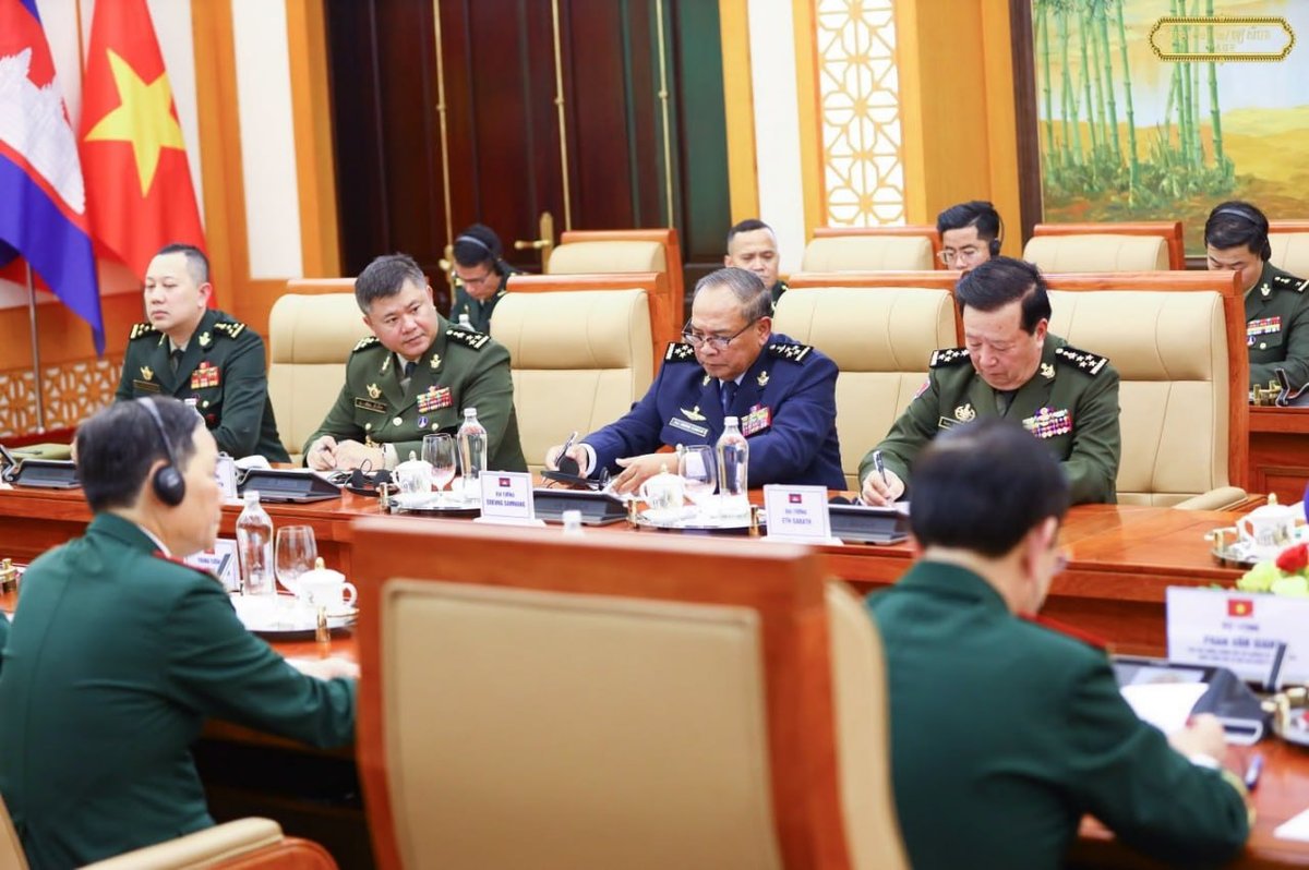 柬越国防部深化合作 签署2027年双边协议