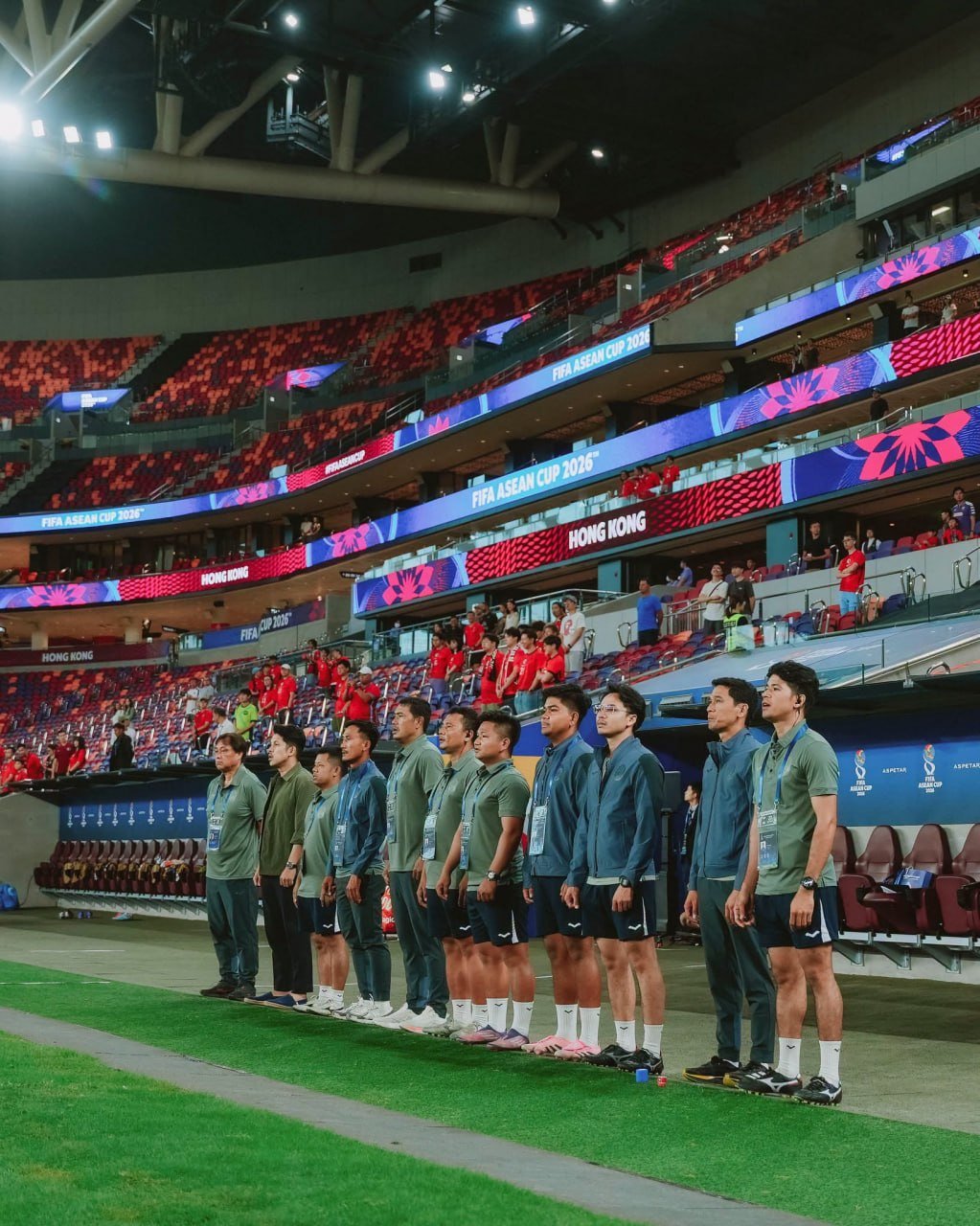 柬埔寨国家队今日对阵香港 争夺FIFA东盟杯冠军