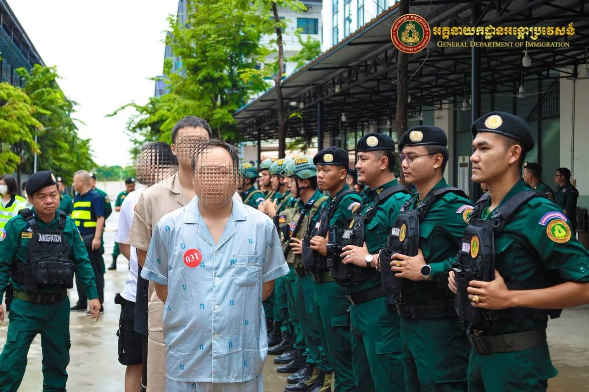 柬埔寨遣返90名涉嫌网络诈骗及非法居留中国籍人员