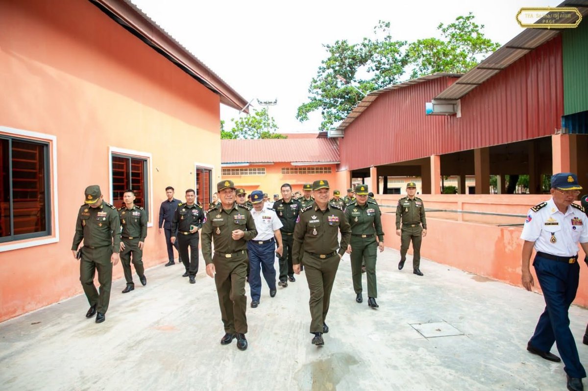 国防部通报狄西哈视察义务兵训练营选址