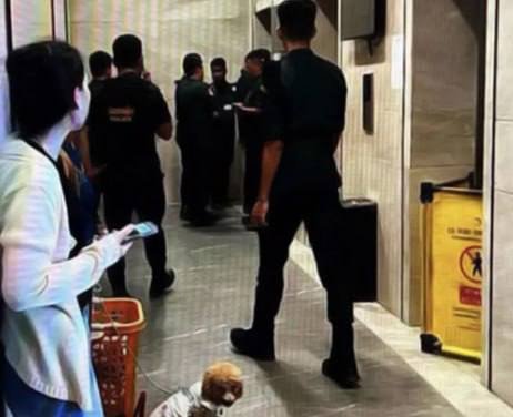 西港U Mall公寓遭警方突击 多名外籍人员被捕