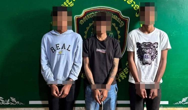 马德望省3名男子涉嫌强奸14岁少女被捕
