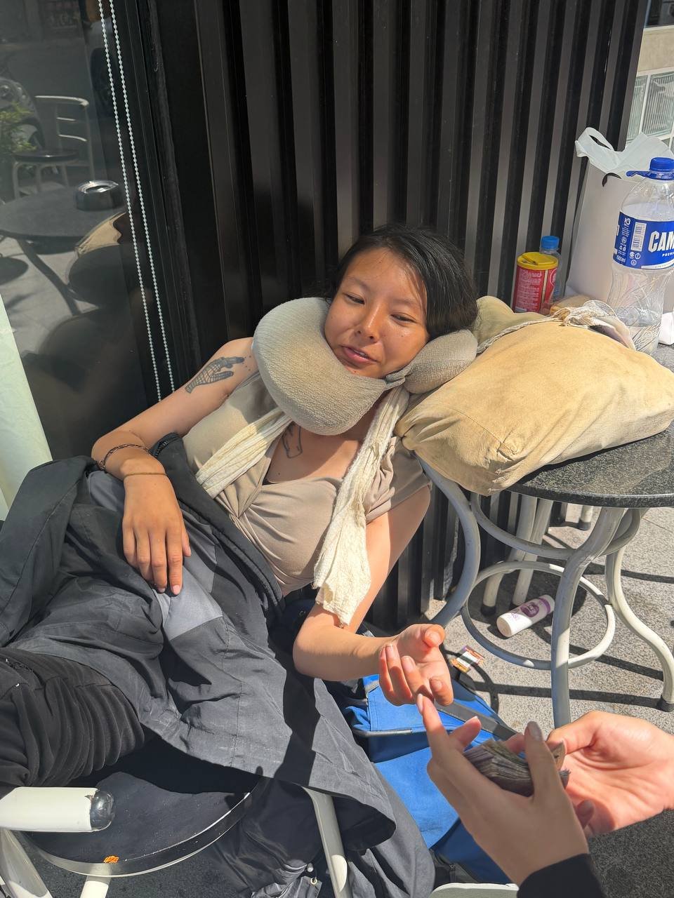 金边匹克大厦寻亲求助 一名疑似新疆籍女子需帮助