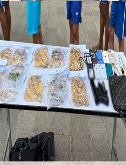 金边警方抓获16名盗窃嫌犯 涉案金饰价值40万美元