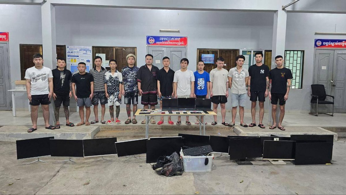 西港两处网诈窝点被捣毁 29人落网 25人为越南籍