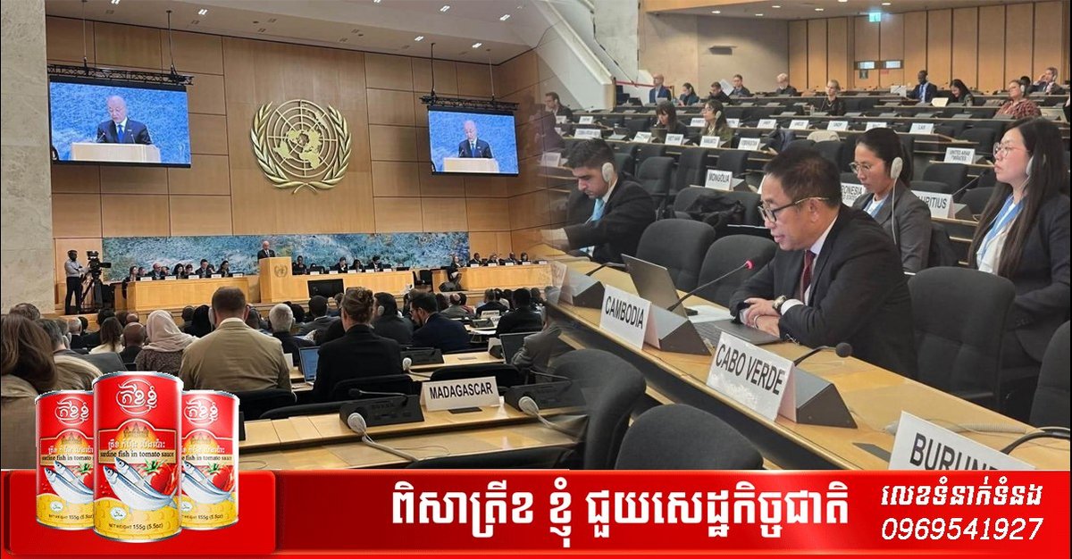 柬埔寨常驻代表在联合国会议 强调边境居民返乡受阻