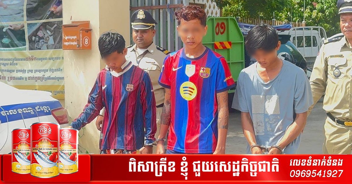 巴域市警方逮捕3名涉嫌持械及盗窃摩托车嫌疑人