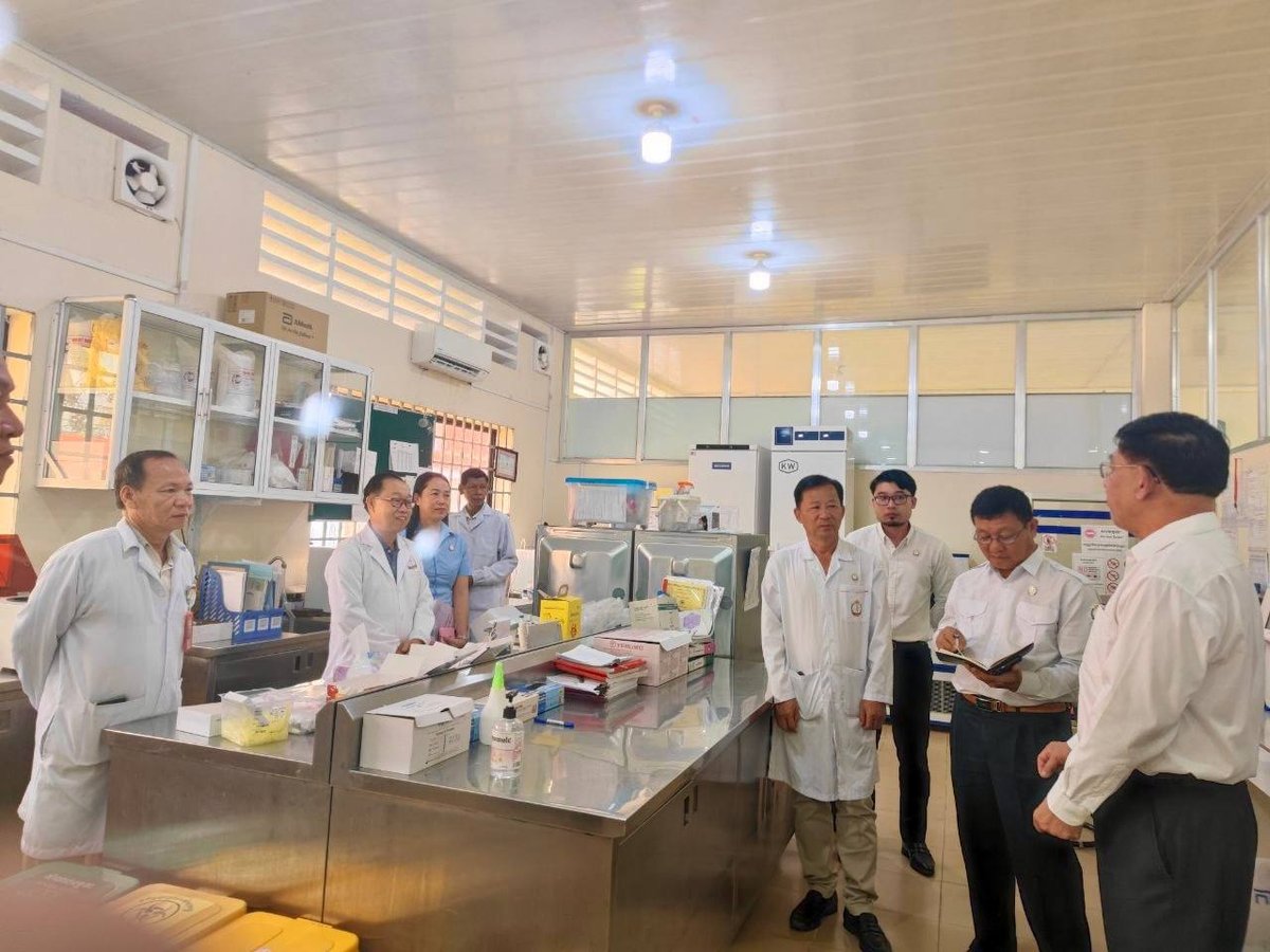 卫生部视察贡布省医院 强化急诊与手术服务质量