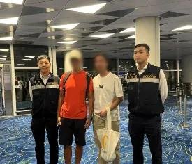 在菲服刑港人顺利返港 与家人团聚