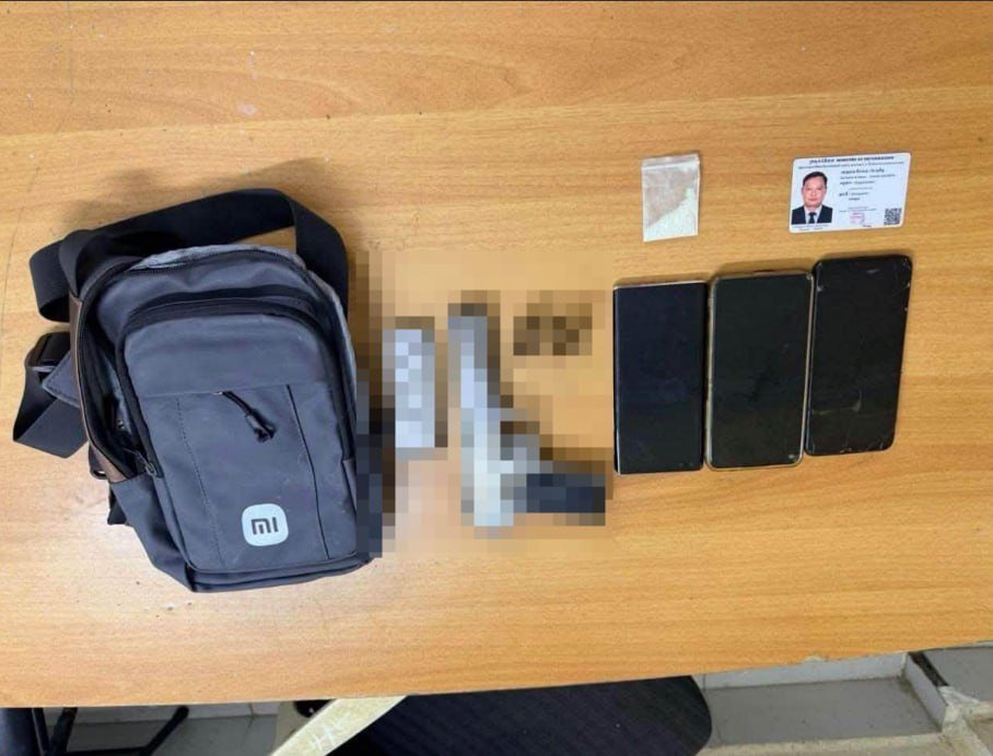 金边堆谷区警方抓获5名入室盗窃嫌犯