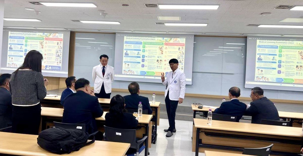柬埔寨卫生部赴韩国考察 学习医师执照机考经验