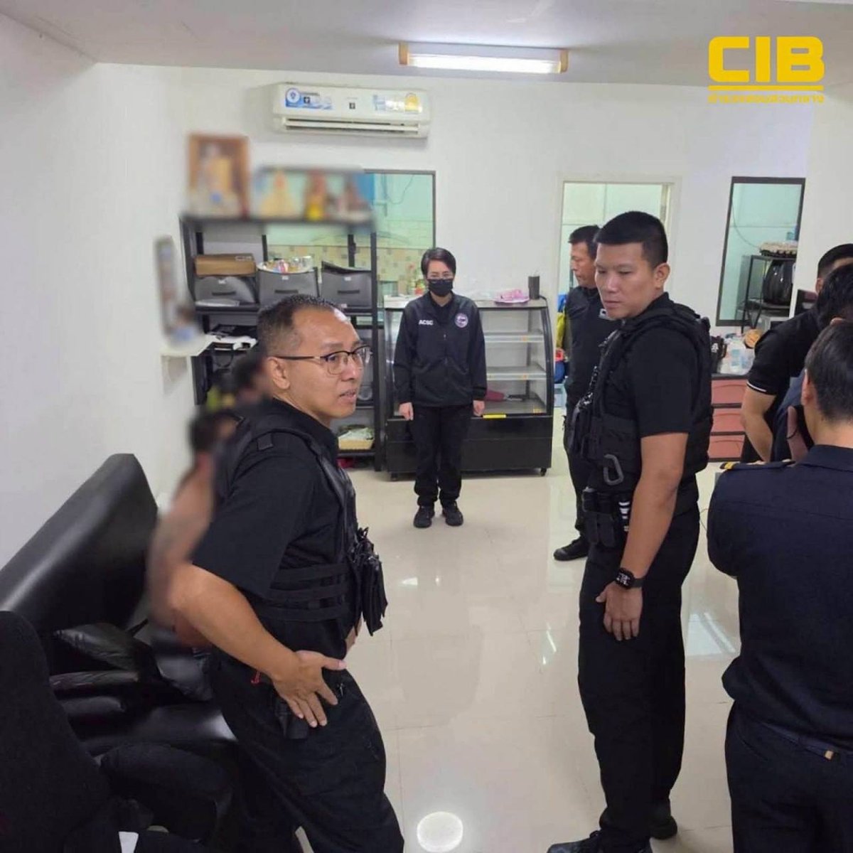 泰国警方捣毁跨境非法互联网信号窝点