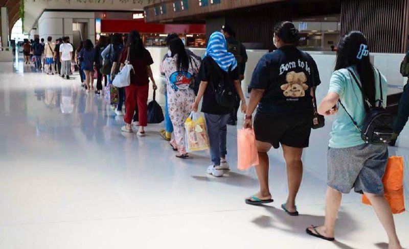 175名印尼籍涉诈人员被驱逐出境 经德崇国际机场离境