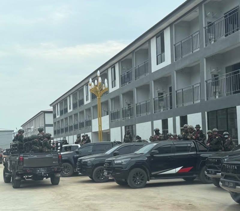 妙瓦底恒升四期诈骗园区加强安保 秘密恢复运营
