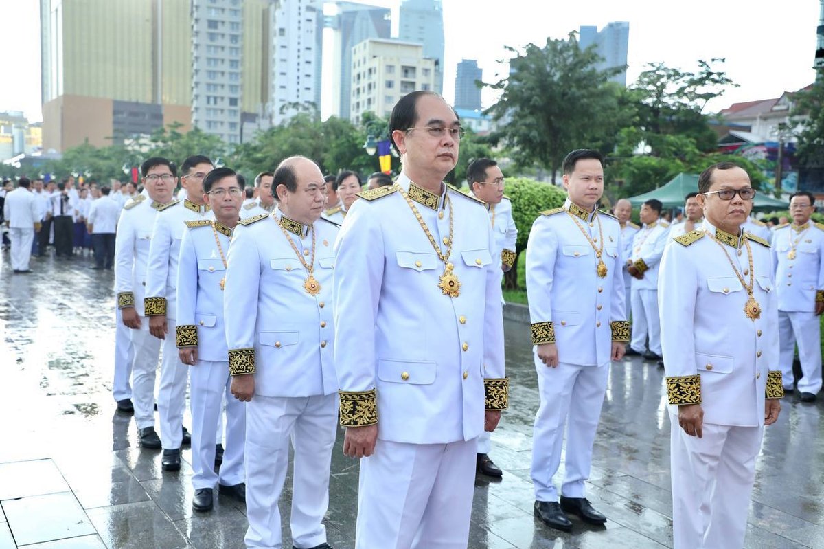 柬埔寨司法部代表悼念诺罗敦·西哈努克逝世14周年