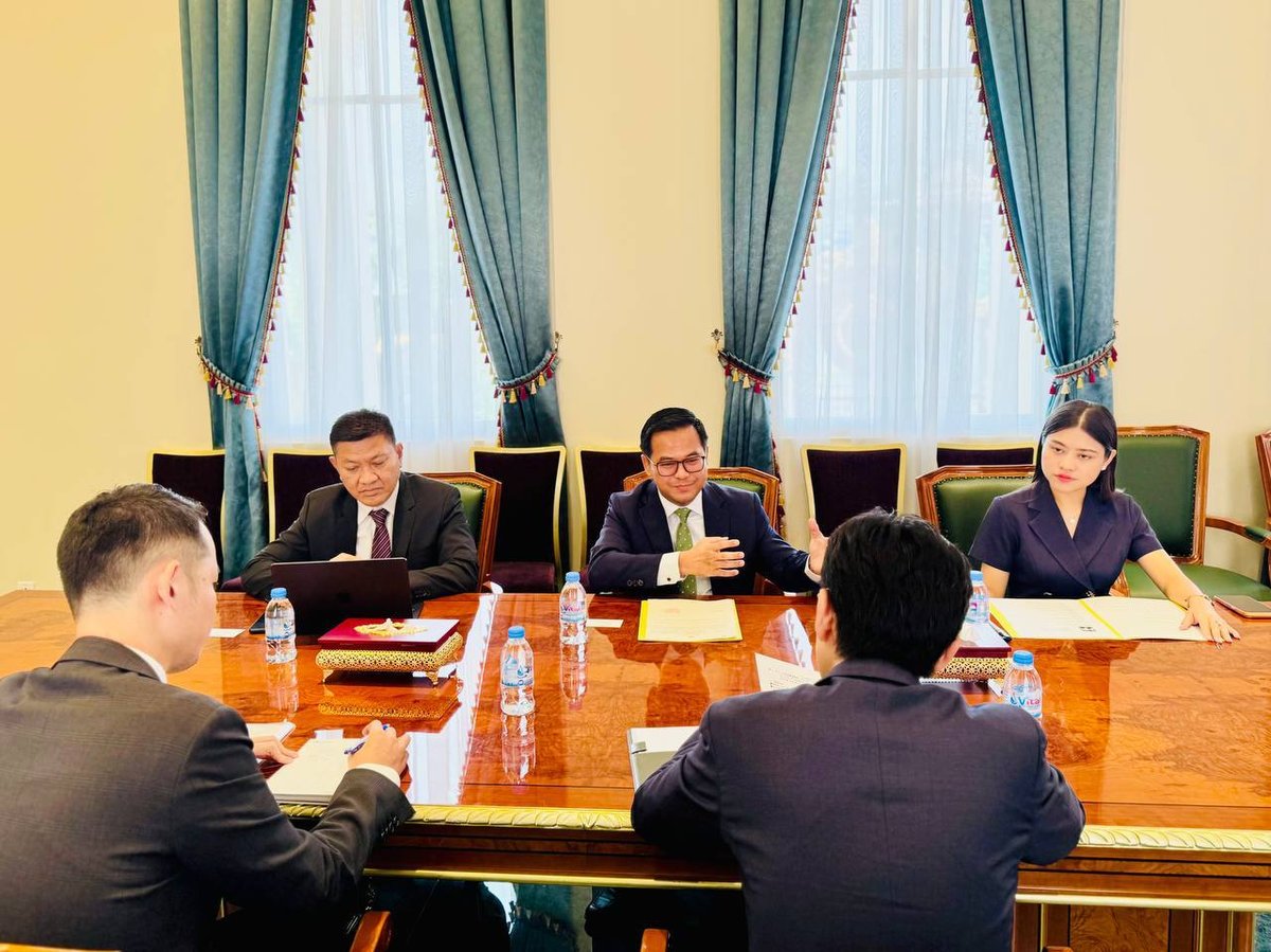 日本驻柬新任公使拜会司法部 商讨司法领域合作